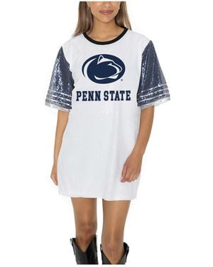 Gameday Couture Penn State Nittany Lions Full Sequin Jersey Dress - Blue