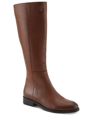 Spring Step Azura Hightail Knee-high Leather Boot - Brown