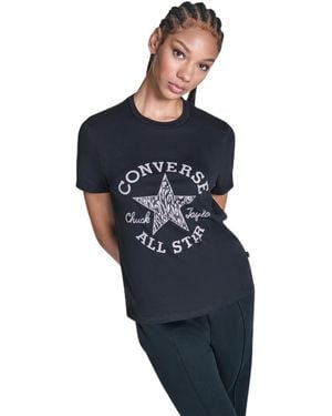 Converse Animal Infill T-shirt - Blue