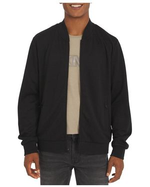 DKNY King Full Zip Scuba Jacket - Black