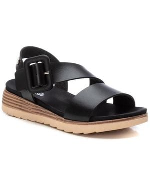 Xti Small Wedge Sandals Refresh By - Blue