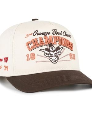 '47 Texas Longhorns Orange Bowl Champions Scored Hitch Adjustable Hat - Natural