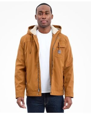 Lucky Brand Long Sleeves Softshell Jacket - Natural