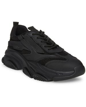 Steve Madden Possess Lace-up Sneakers - Black
