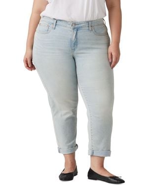 Levi's Trendy Plus Size Boyfriend Jeans - Blue