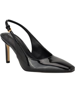 Calvin Klein Harbella Slingback Stiletto Pumps - Black