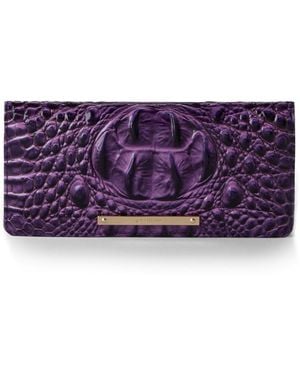 Brahmin Ady Leather Wallet - Purple