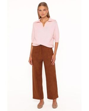 Petal & Pup Bels Short-sleeve V-neck - Pink