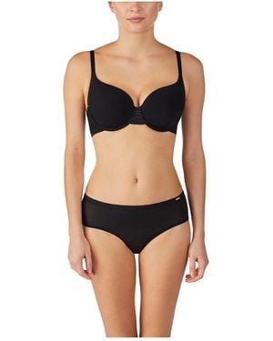 Le Mystere Second Skin Back Smoothing Bra - Black
