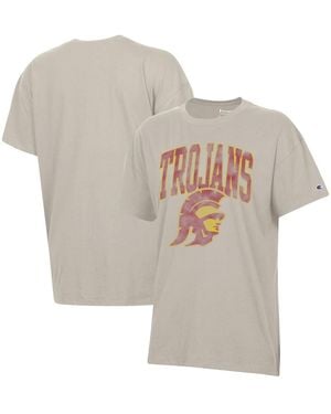 Champion Usc Trojans Core Oversized T-shirt - Gray