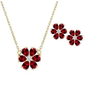 Macy's 2-piece (3.93 Ct. T.w. - Red