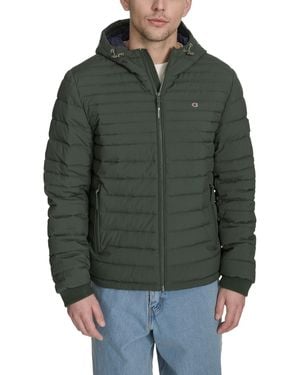 Champion Stretch Quilted Jacket - Green