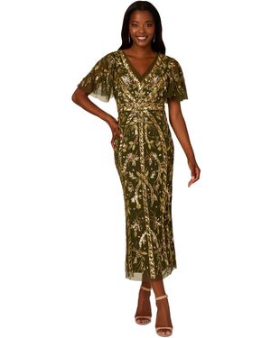 Adrianna papell wedding guest dress online