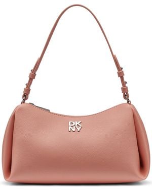 DKNY Remy Top Zip Shoulder Bag - Pink