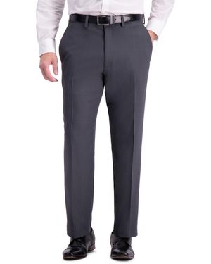 Haggar Travel Performance Suit Separates Tailored Fit Pants - Blue