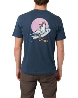 O'neill Sportswear Steven Seagull T-shirt - Blue