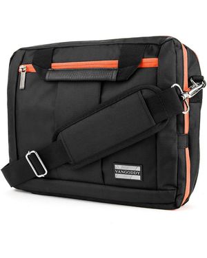 Vangoddy El Prado Laptop Messenger Bag Fit Up To 14 To 15.6 - Black