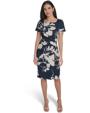 Designer Calvin Klein Blue Dresses for Women - Up to 77% off | Lyst
