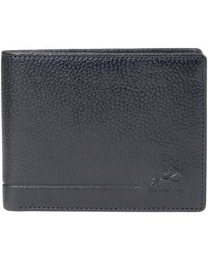Mancini Fifth Avenue Rfid Secure Billfold Wallet - Black