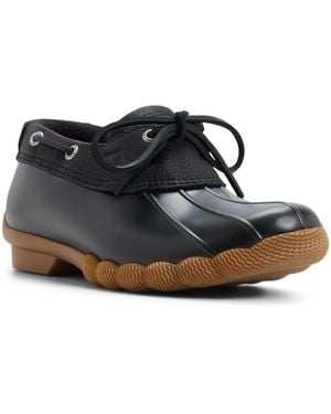 Sperry Top-Sider 1-eye Saltwater Duck Slip-on Sneakers - Black