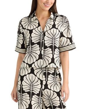 Ellen Tracy Boxy Top - Black