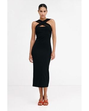 MARCELLA Waldorf Dress - Black