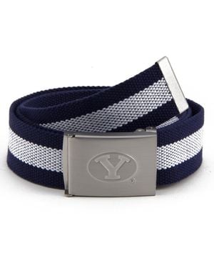 Eagles Wings Byu Cougars Fabric Belt - Blue