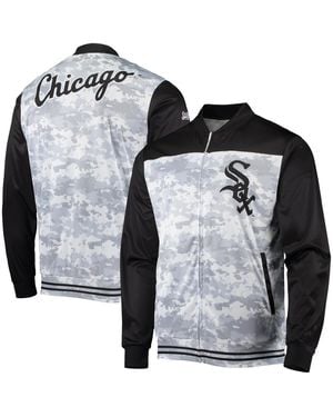 Stitches Chicago White Sox Camo Full-zip Jacket - Black
