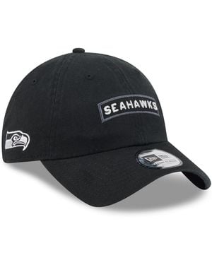 KTZ Seattle Seahawks 2026 Salute To Service Casual Classic Adjustable Hat - Black