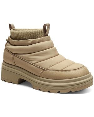 VIVAIA Tyler Waterproof Puffer Therm Warm Boots - Natural