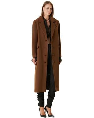 Pcfg Wool Coat - Brown