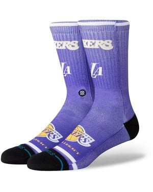 Stance Los Angeles Lakers 2025/26 Statement Edition Crew Socks - Blue