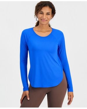 ID Ideology Performance Long-sleeve Top - Blue