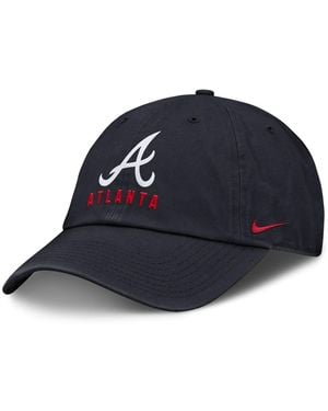 Nike Atlanta Braves Club Adjustable Hat - Blue