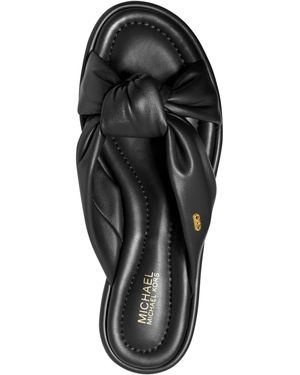 Michael kors ruffle sandals deals