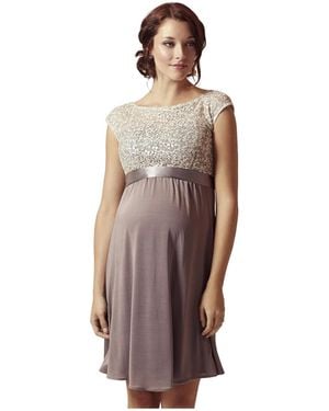 Tiffany Rose Maternity Mia Maternity Dress - Brown