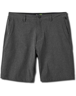 Quiksilver Union Heather Amphibian 20 Hybrid Shorts - Gray