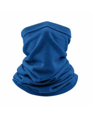Piscifun Merino Wool Neck Gaiter Midweight Multifunctional Winter Warm Scarf Mask - Blue