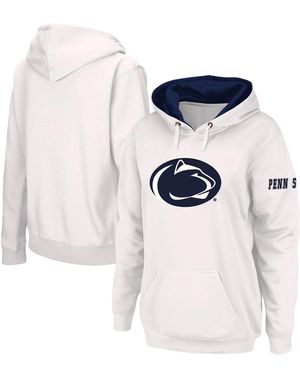 Stadium Athletic Penn State Nittany Lions Team Big Logo Pullover Hoodie - White