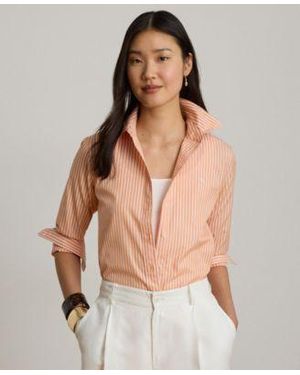 Ralph Lauren Classic Fit Striped End On End Shirt - Multicolor