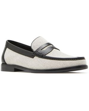 Steve Madden Cornelius Penny Loafer - White