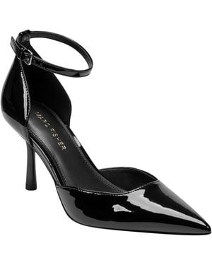 Marc Fisher Rvker Two-piece Stiletto Pumps - Black
