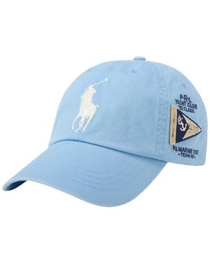 Polo Ralph Lauren Big Pony Embroidered Cap - Blue