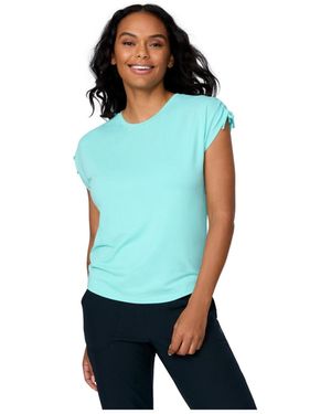 Free Country Microtech Chill Dolman Sleeve Top - Blue