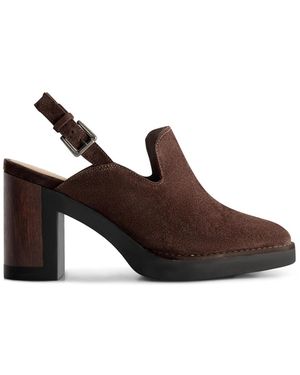 Bernardo Bernardo Neza Slingback Clog - Brown