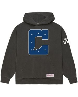 Mitchell & Ness Indianapolis Colts Indiana Nights State C Fleece Hoodie - Gray