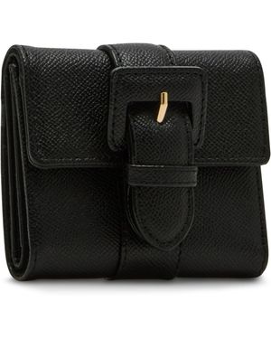 Anne Klein Covered Buckle Flap Wallet Gift Set - Black