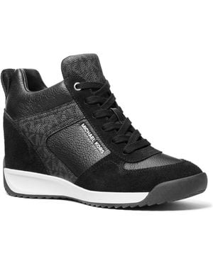 Michael Kors Michael Nikko Lace-up Sneakers Sneakers - Black