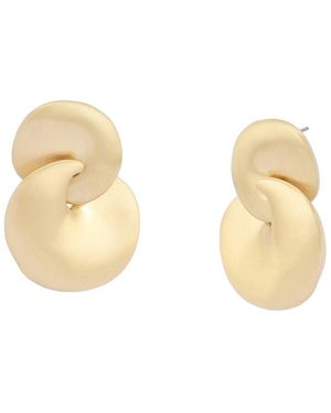 Robert Lee Morris Gold-tone Drop & Chandelier Post Back Earrings - Metallic