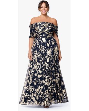 green emerald velvet dress Betsy and Adam Long Formal Dress a26956 Black / 0 main image 1